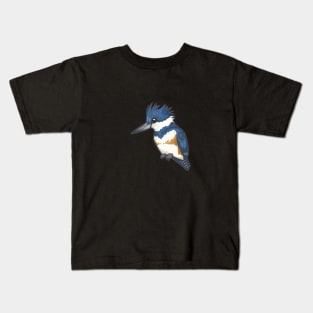 Belted Kingfisher Kids T-Shirt